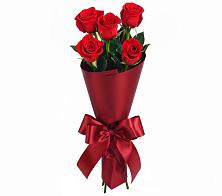 Букет 5 Красных роз Эдлесс Лав в Боготоле