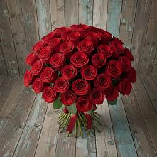 Букет 55 Красных роз Фридом #REPLACE_PRED# Боготоле
