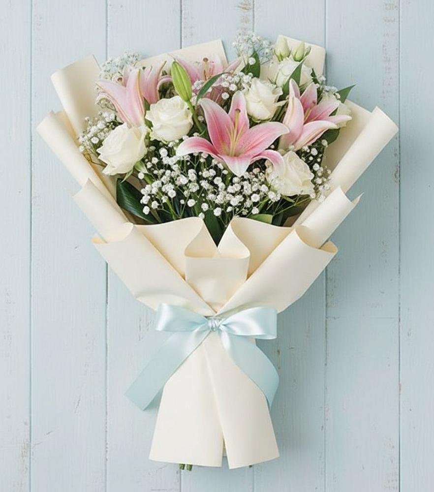 Букет цветов из: Лилии в Боготоле