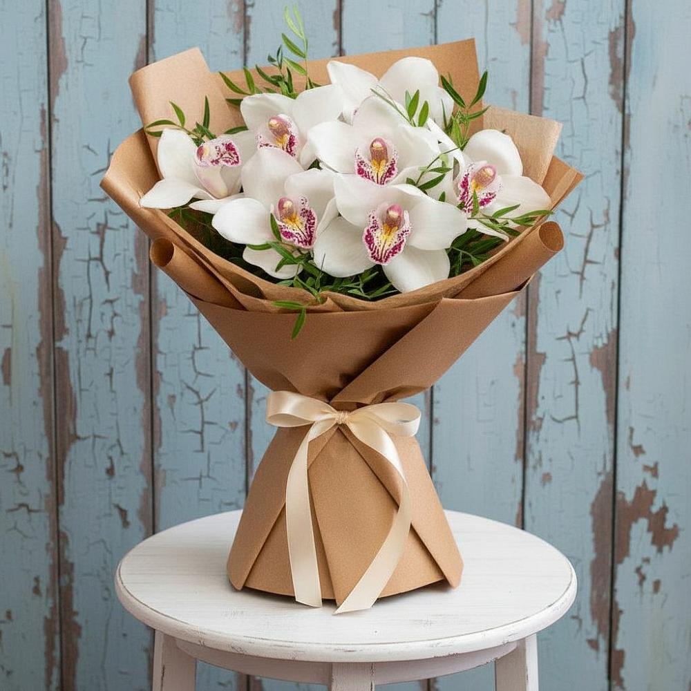 Букет цветов из: Орхидеи и Розы в Боготоле