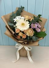 Букет цветов из:  Герберы и Хризантемы в Боготоле