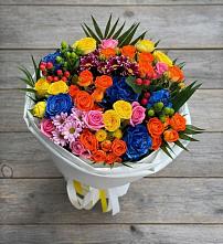 Букет цветов из:  Розы и Хризантемы #REPLACE_PRED# Боготоле