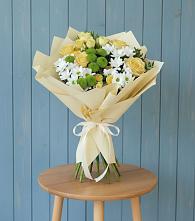 Букет цветов из:  Хризантемы и Розы #REPLACE_PRED# Боготоле